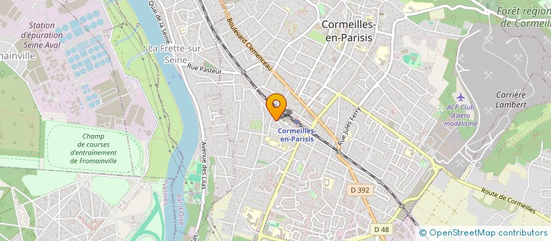 localisation de l'entreprise MONSIEUR JEAN-LOUIS QUERI à CORMEILLES-EN-PARISIS