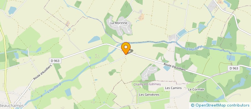 localisation de l'entreprise MONSIEUR JEAN-LOUIS QUINTON  BEAUCHAMPS-SUR-HUILLARD