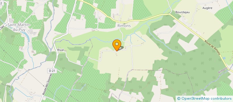 localisation de l'entreprise MONSIEUR JEAN-LOUIS RATEAU  RIMONS