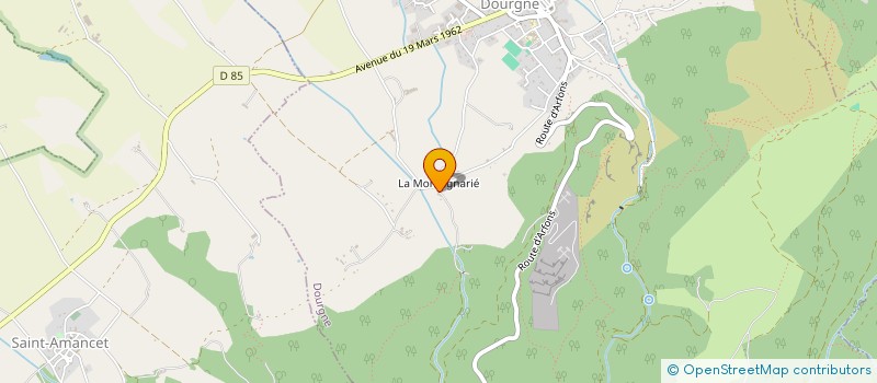 localisation de l'entreprise MONSIEUR JEAN-LOUIS RAYMOND à DOURGNE
