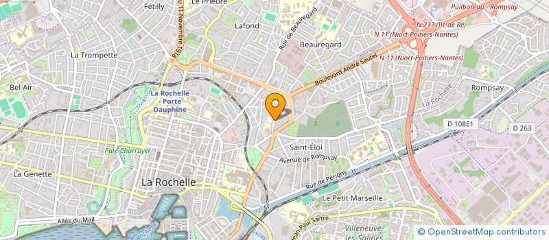 localisation de l'entreprise MONSIEUR JEAN-LOUIS REMY  LA ROCHELLE
