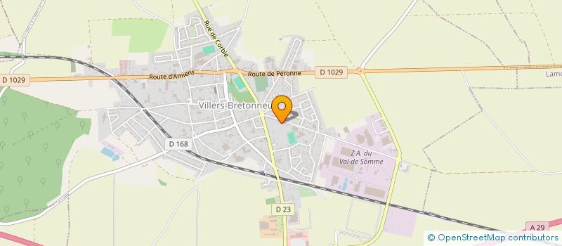 localisation de l'entreprise MONSIEUR JEAN-LOUIS RENARD à VILLERS-BRETONNEUX