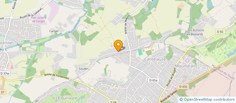 localisation de l'entreprise MONSIEUR JEAN LOUIS RENAUD  FONTENILLES