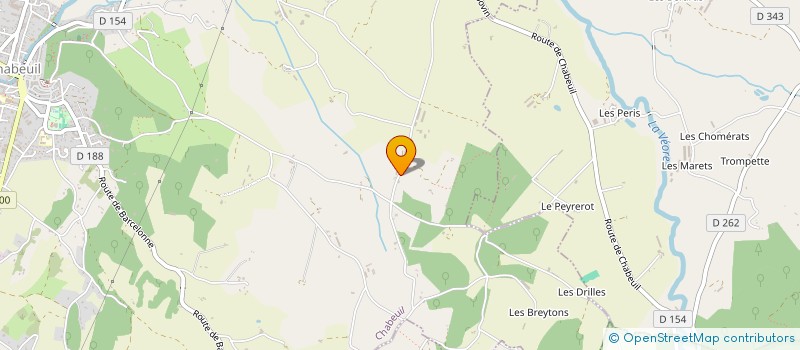 localisation de l'entreprise MONSIEUR JEAN LOUIS REYNAUD à CHABEUIL