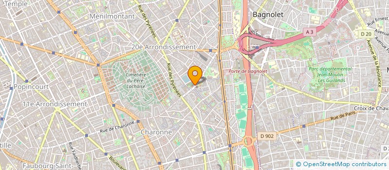 localisation de l'entreprise MONSIEUR JEAN-LOUIS RICHARD  PARIS