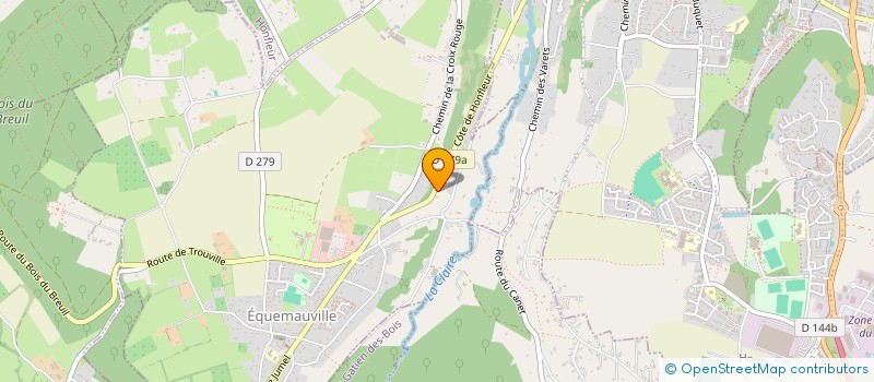 localisation de l'entreprise MONSIEUR JEAN-LOUIS RICHARD à EQUEMAUVILLE