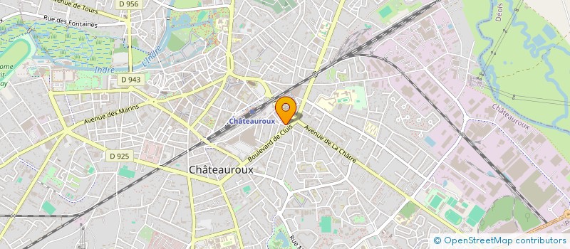 localisation de l'entreprise MONSIEUR JEAN-LOUIS RIDARD à CHATEAUROUX