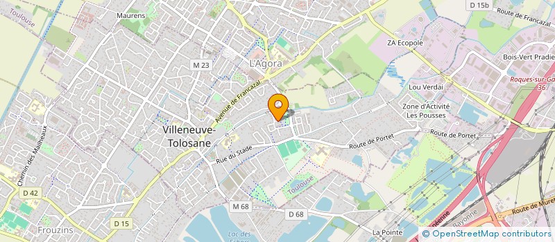 localisation de l'entreprise MONSIEUR JEAN-LOUIS RITZMANN à VILLENEUVE-TOLOSANE
