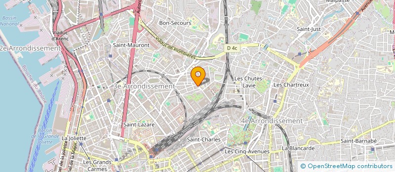 localisation de l'entreprise MONSIEUR JEAN-LOUIS ROCHE à MARSEILLE