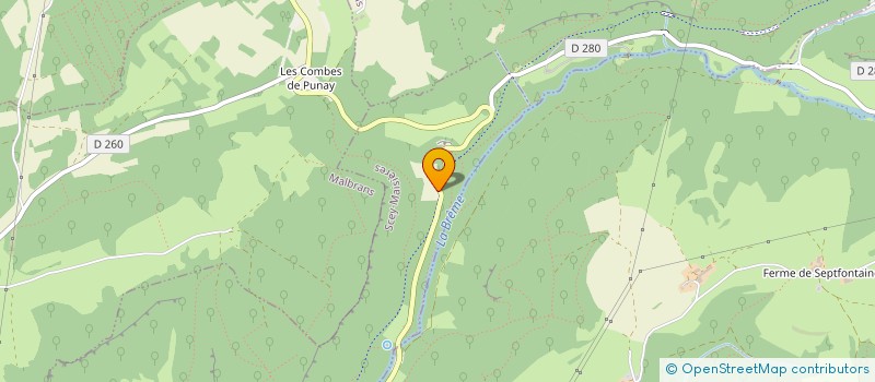 localisation de l'entreprise MONSIEUR JEAN-LOUIS ROLAND  ORNANS