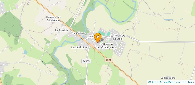 localisation de l'entreprise MONSIEUR JEAN-LOUIS ROTTIER à FORCE