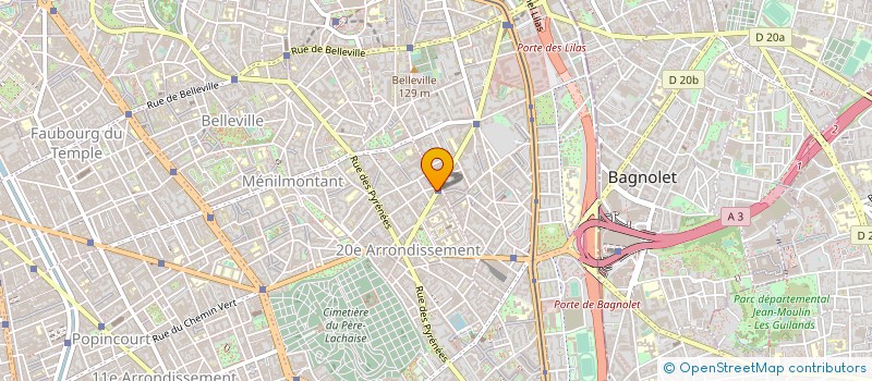localisation de l'entreprise MONSIEUR JEAN-LOUIS ROUCHET à PARIS