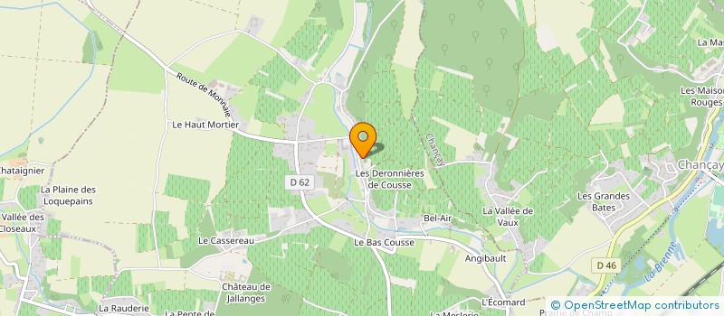 localisation de l'entreprise MONSIEUR JEAN-LOUIS ROUGEBEC  VERNOU-SUR-BRENNE