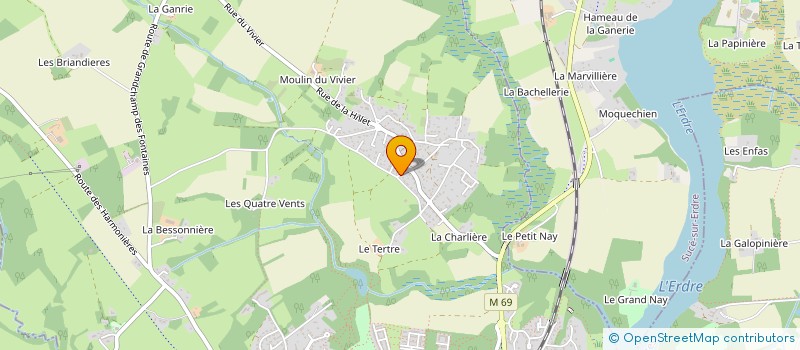 localisation de l'entreprise MONSIEUR JEAN-LOUIS ROUGIER à CHAPELLE-SUR-ERDRE (LA)