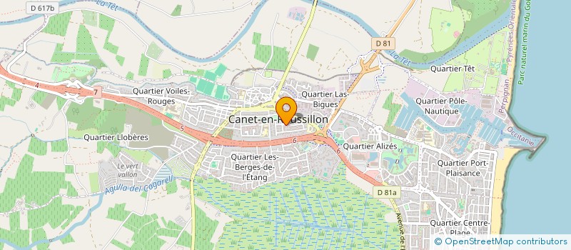 localisation de l'entreprise MONSIEUR JEAN-LOUIS ROULIN  ALENYA