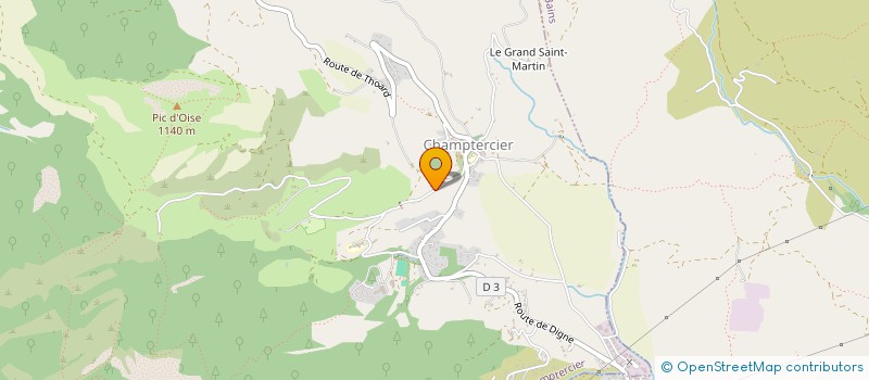 localisation de l'entreprise MONSIEUR JEAN-LOUIS ROUSSELET à CHAMPTERCIER