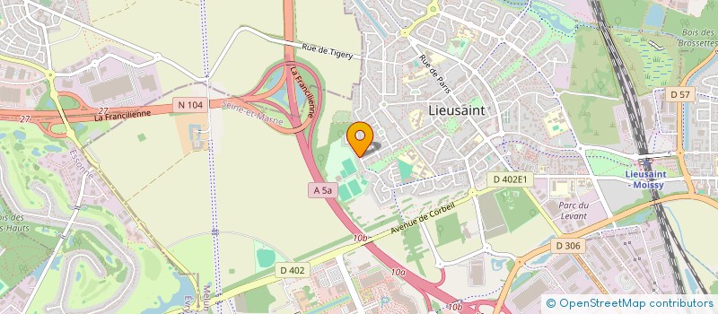 localisation de l'entreprise MONSIEUR JEAN-LOUIS RUBAL  LIEUSAINT