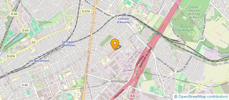 localisation de l'entreprise MONSIEUR JEAN-LOUIS SAGOLS à ANTONY