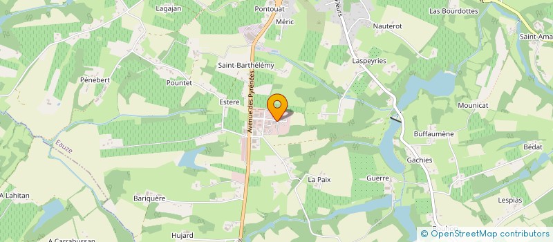 localisation de l'entreprise MONSIEUR JEAN-LOUIS SAINT-SEVERIN  EAUZE