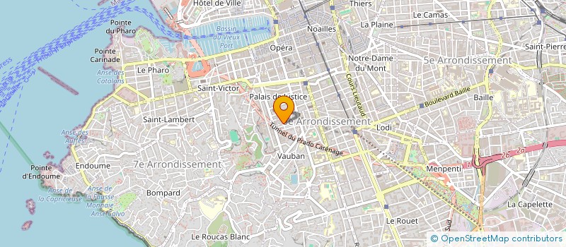 localisation de l'entreprise MONSIEUR JEAN-LOUIS SAMMARCELLI à MARSEILLE