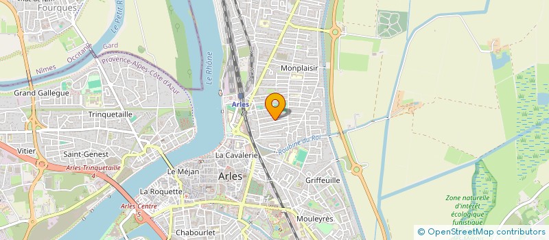 localisation de l'entreprise MONSIEUR JEAN LOUIS SANTIAGO à ARLES