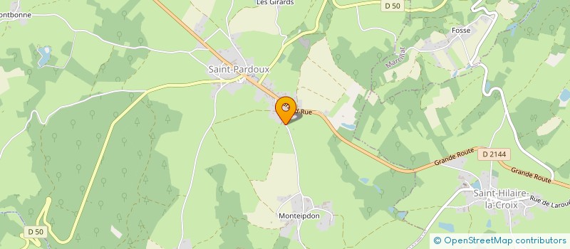 localisation de l'entreprise MONSIEUR JEAN-LOUIS SAUVESTRE à SAINT-PARDOUX