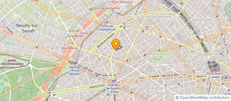 localisation de l'entreprise MONSIEUR JEAN-LOUIS SAVARY  PARIS