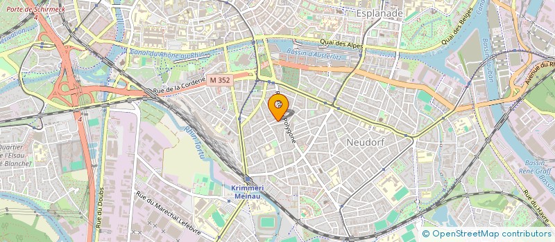 localisation de l'entreprise MONSIEUR JEAN-LOUIS SCHMITT à STRASBOURG