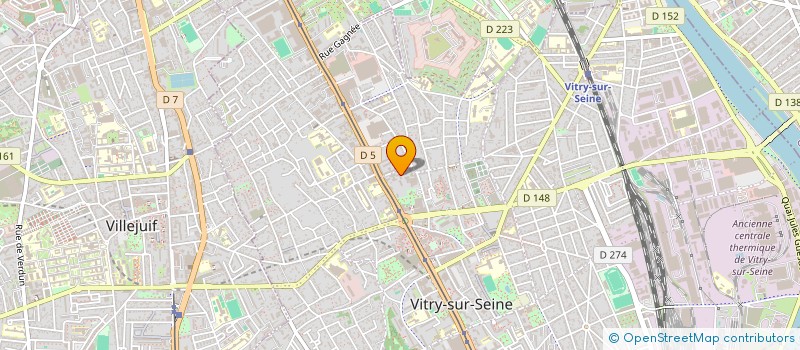 localisation de l'entreprise MONSIEUR JEAN LOUIS SEGUIS à VITRY-SUR-SEINE