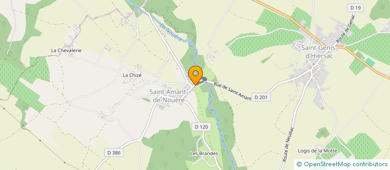localisation de l'entreprise MONSIEUR JEAN LOUIS SERAFIN à ROUILLAC