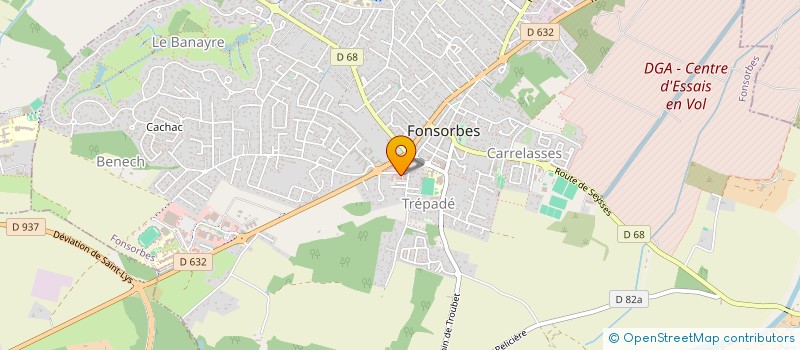 localisation de l'entreprise MONSIEUR JEAN-LOUIS SEVERAC  PLAISANCE-DU-TOUCH