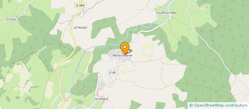 localisation de l'entreprise MONSIEUR JEAN-LOUIS SOULIER à JULIANGES