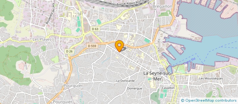 localisation de l'entreprise MONSIEUR JEAN-LOUIS SRADELMANN  LA SEYNE SUR MER