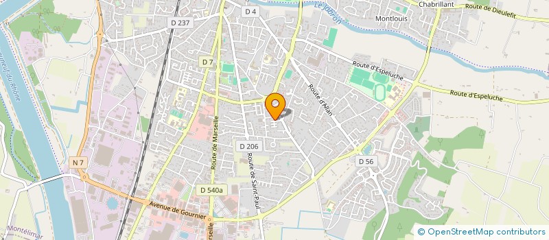 localisation de l'entreprise MONSIEUR JEAN-LOUIS ST SURIN  MONTELIMAR