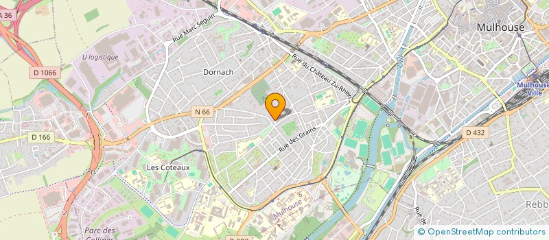 localisation de l'entreprise MONSIEUR JEAN-LOUIS STADLER  MULHOUSE