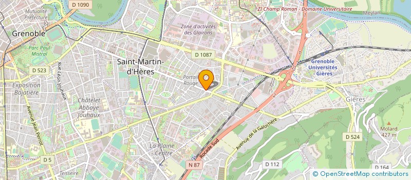 localisation de l'entreprise MONSIEUR JEAN-LOUIS SUAREZ à SAINT-MARTIN-D'HERES