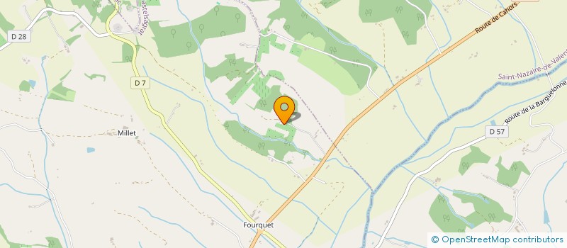 localisation de l'entreprise MONSIEUR JEAN-LOUIS TESTAS  CASTELSAGRAT