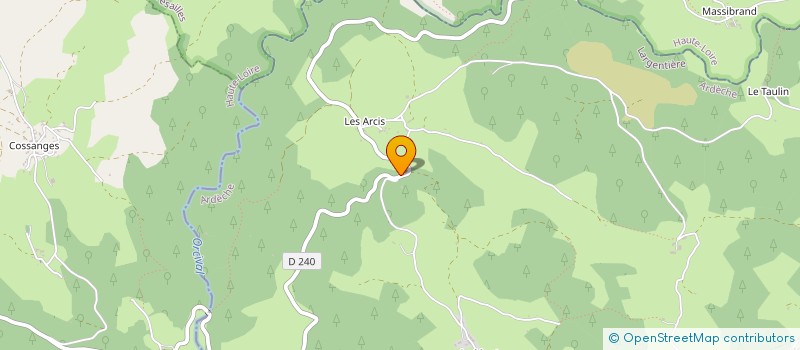 localisation de l'entreprise MONSIEUR JEAN-LOUIS TESTUD à ISSARLES