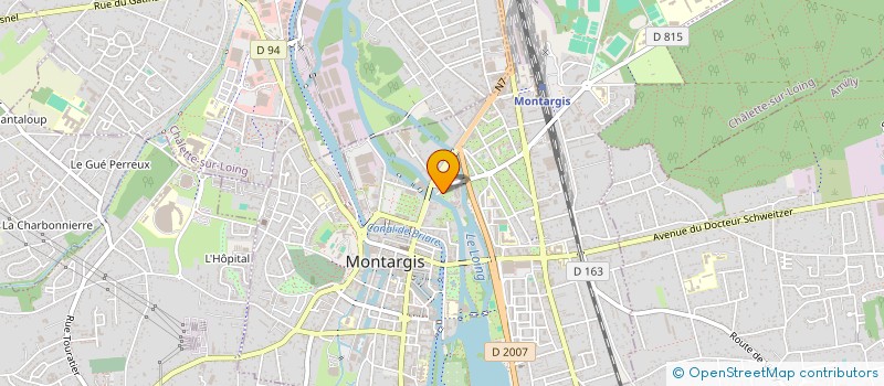 localisation de l'entreprise MONSIEUR JEAN LOUIS TEXIER à MONTARGIS