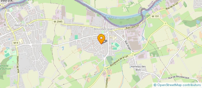 localisation de l'entreprise MONSIEUR JEAN-LOUIS THELLIER  BOUSBECQUE