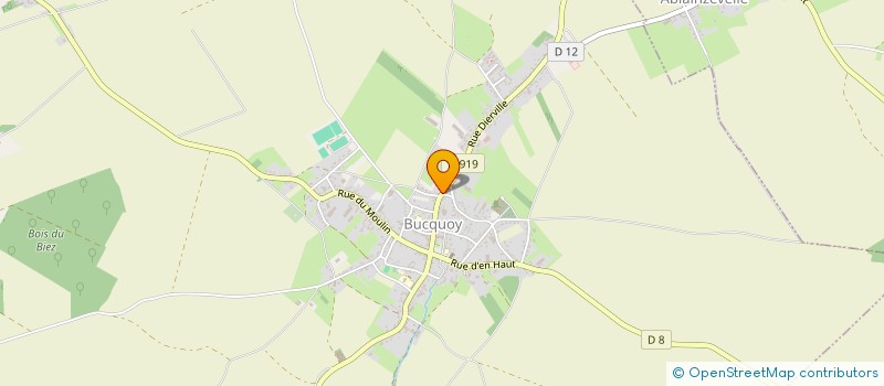 localisation de l'entreprise MONSIEUR JEAN-LOUIS THERY  BUCQUOY