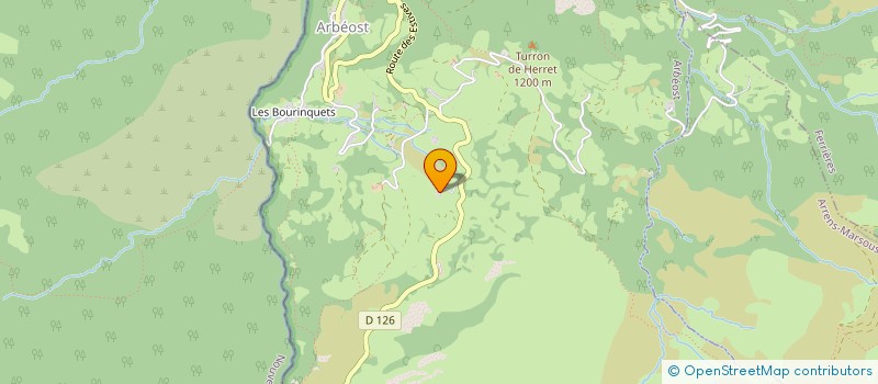 localisation de l'entreprise MONSIEUR JEAN-LOUIS THEZ  ARBEOST