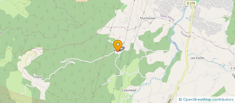 localisation de l'entreprise MONSIEUR JEAN LOUIS THIERS  TOULAUD