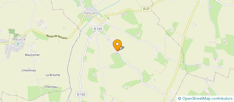 localisation de l'entreprise MONSIEUR JEAN-LOUIS TISON  NOUANS