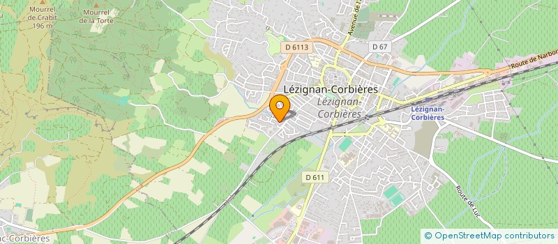 localisation de l'entreprise MONSIEUR JEAN LOUIS TOUZAN  HOMPS