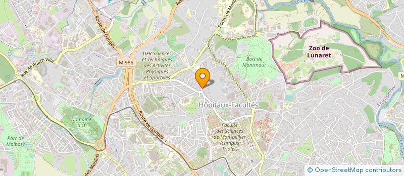 localisation de l'entreprise MONSIEUR JEAN-LOUIS TRACOL à MONTPELLIER