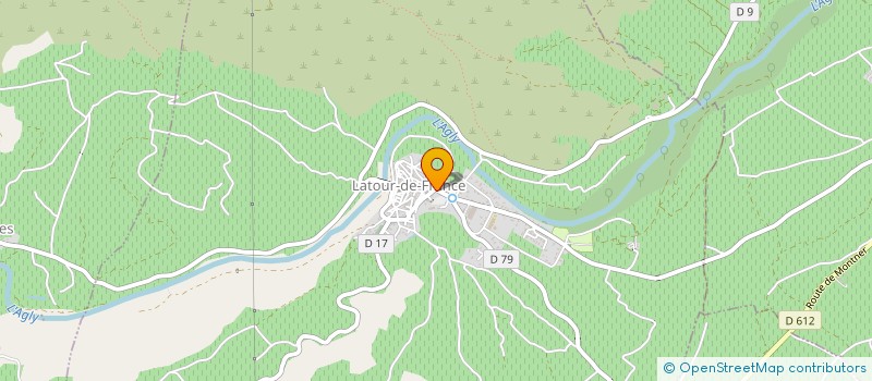 localisation de l'entreprise MONSIEUR JEAN-LOUIS TRIBOULEY  LATOUR-DE-FRANCE