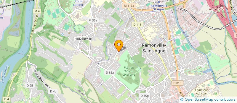 localisation de l'entreprise MONSIEUR JEAN-LOUIS TRICOIRE à RAMONVILLE-SAINT-AGNE