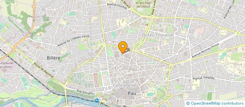 localisation de l'entreprise MONSIEUR JEAN-LOUIS TUCAT à PAU
