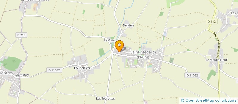 localisation de l'entreprise MONSIEUR JEAN LOUIS TUOHE  SAINT-MEDARD-D'AUNIS